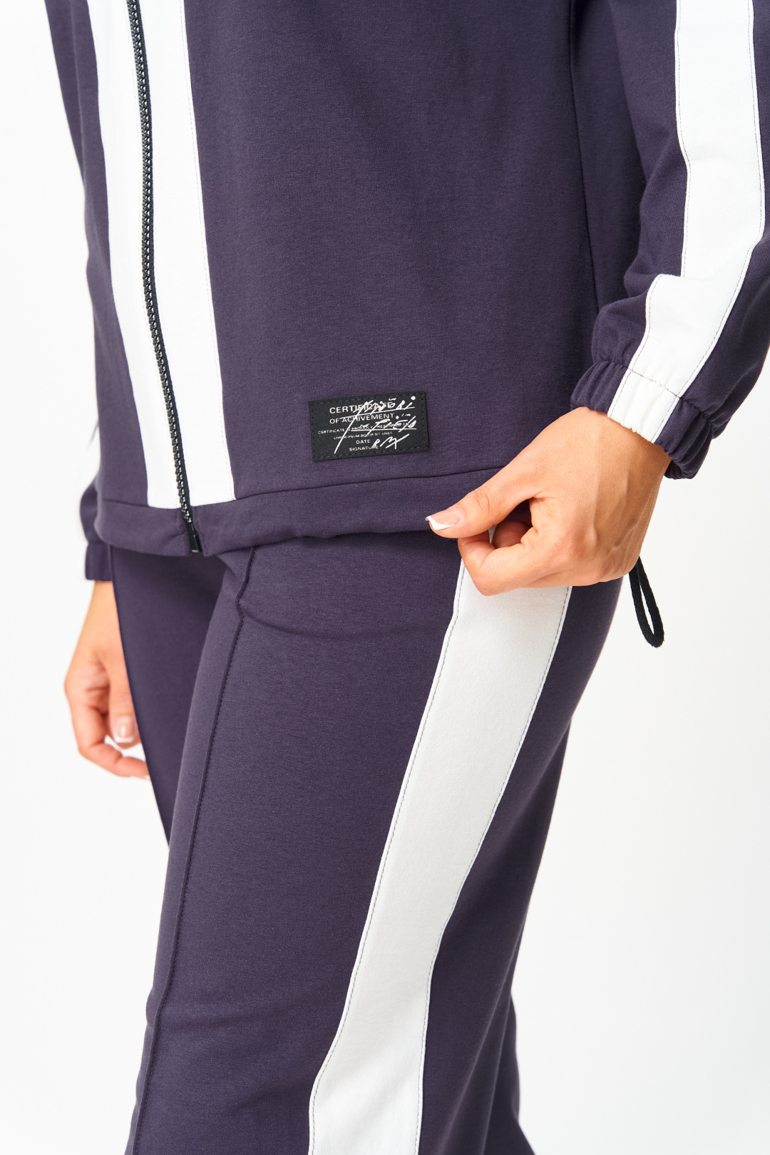 Костюм BonnaImage 988/4 серо-фиолетовый - фото 5