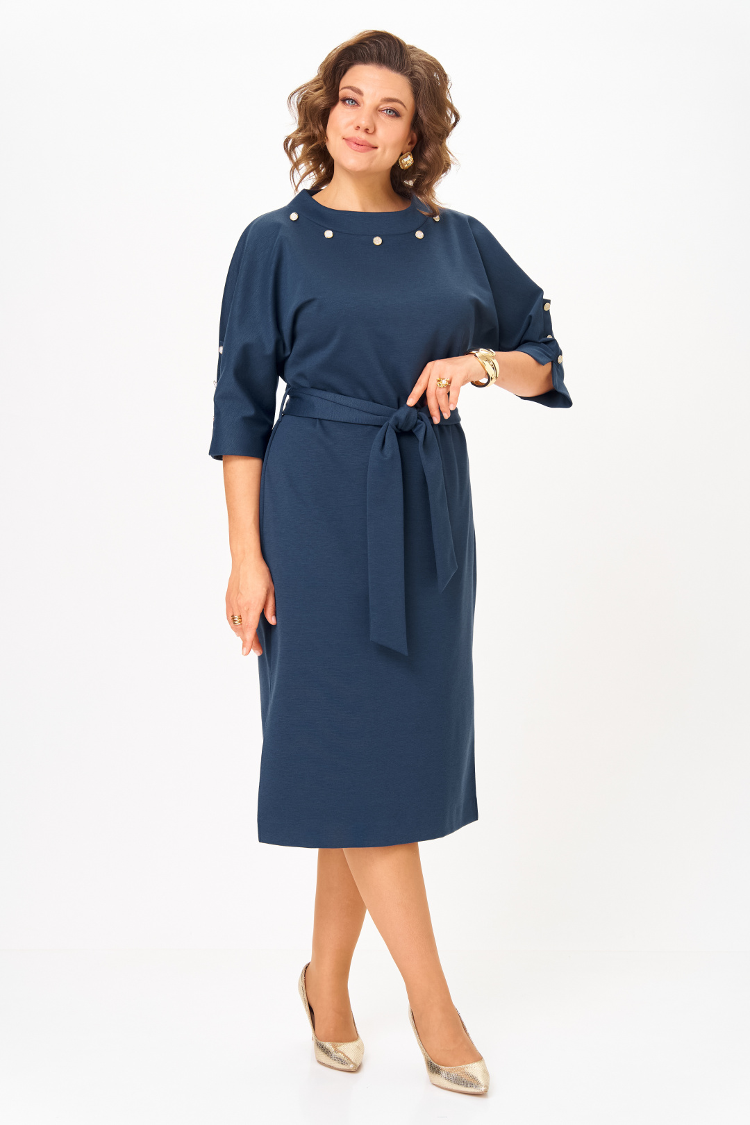 Платье BonnaImage 997/1 синий