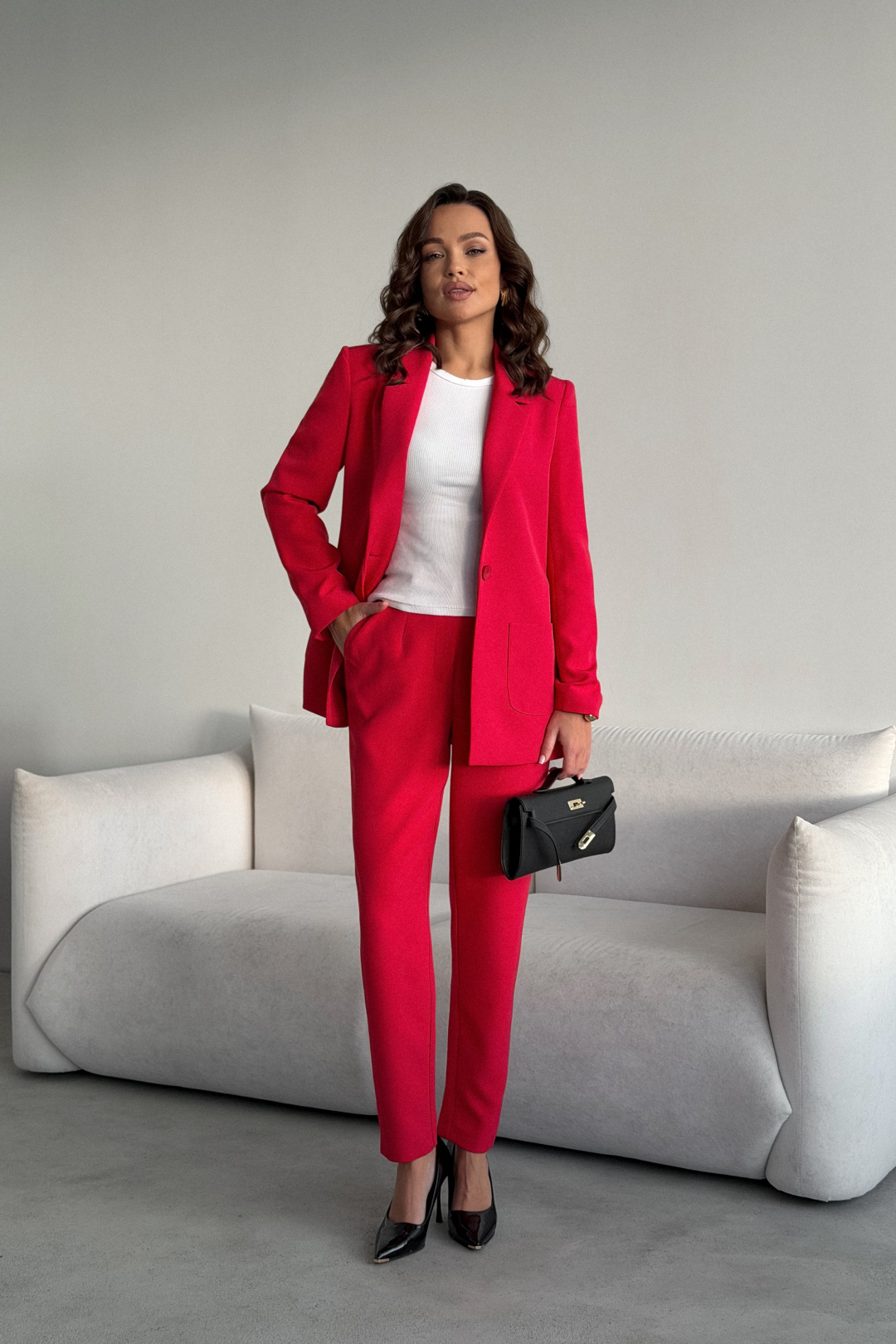 Костюм DilanaVIP 2056-1 малина - фото 2