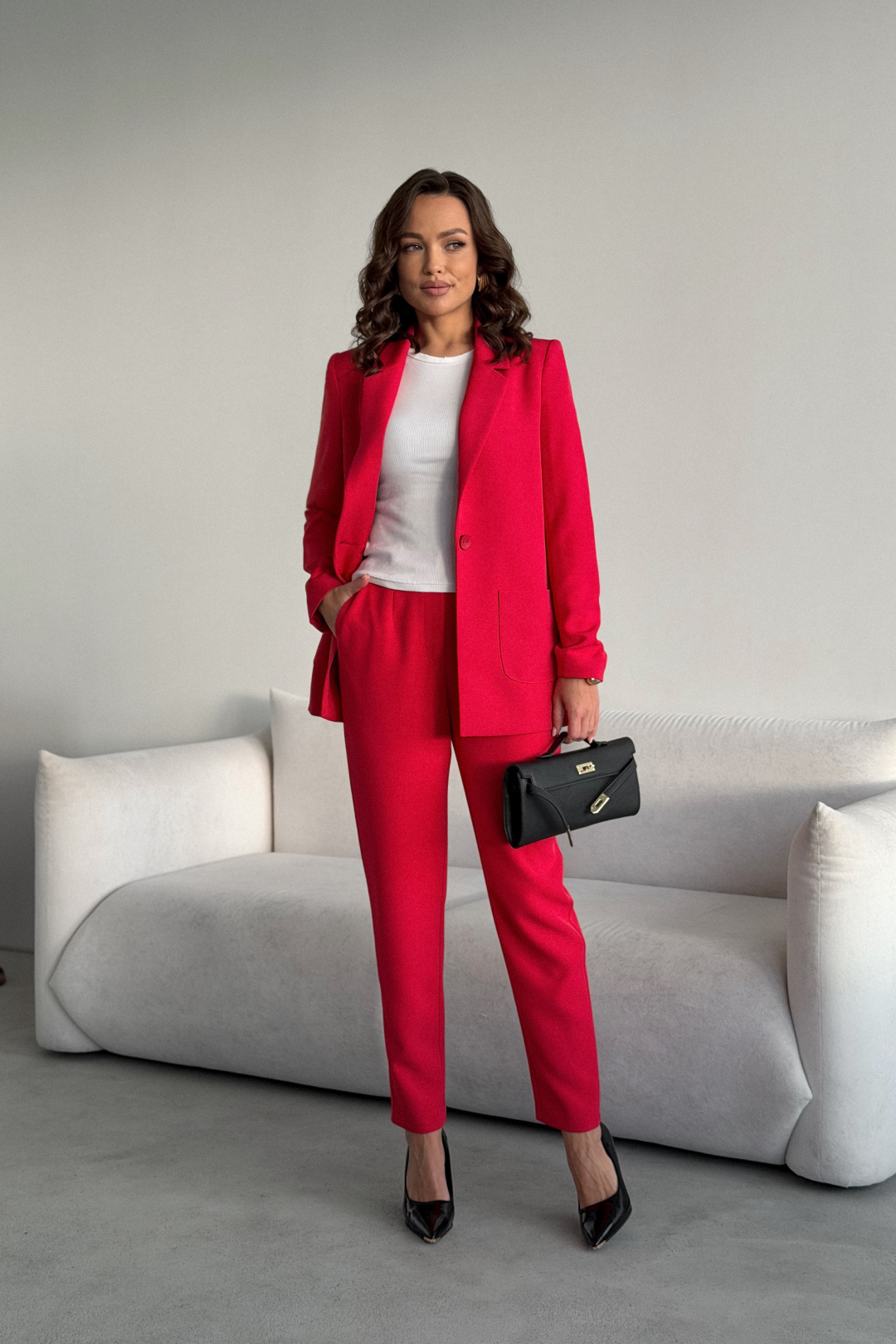 Костюм DilanaVIP 2056-1 малина - фото 5