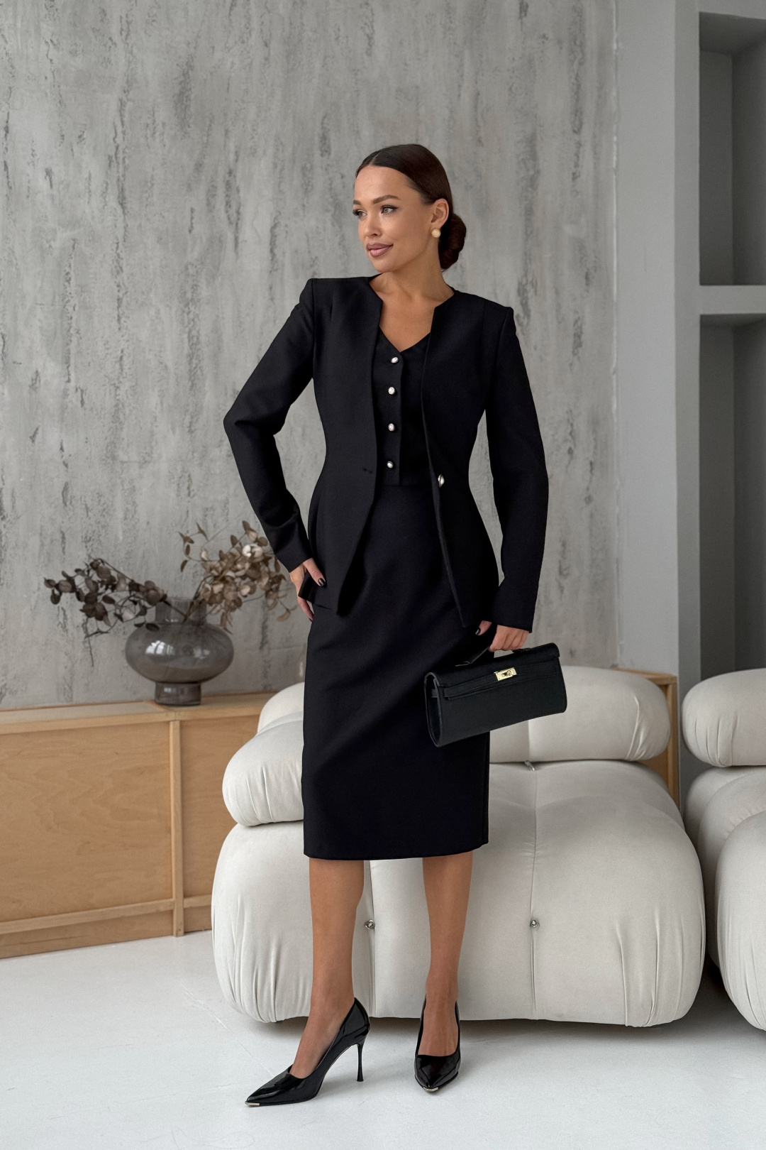 Костюм DilanaVIP 2106 черный