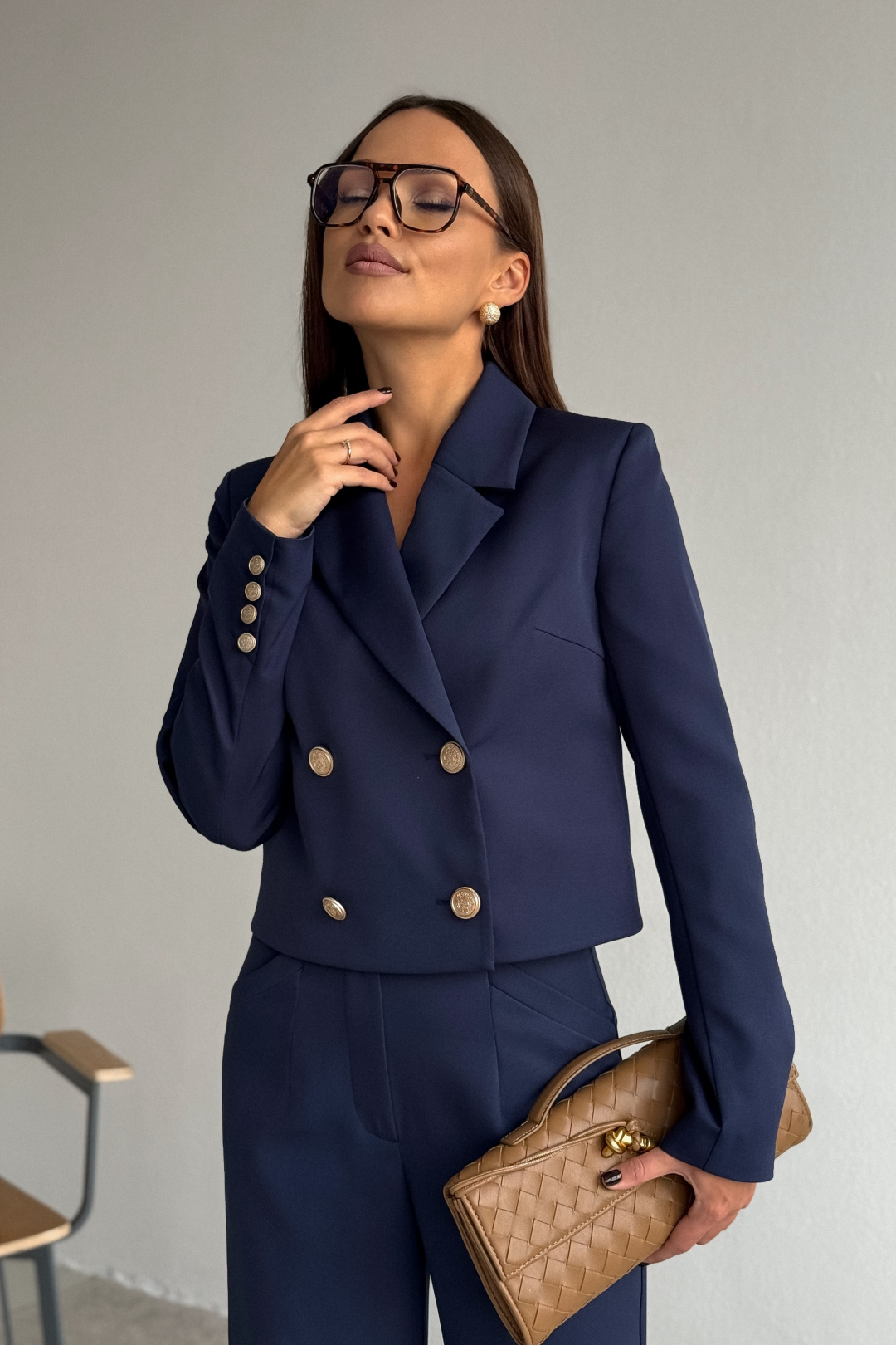 Костюм DilanaVIP 2122 синий - фото 6