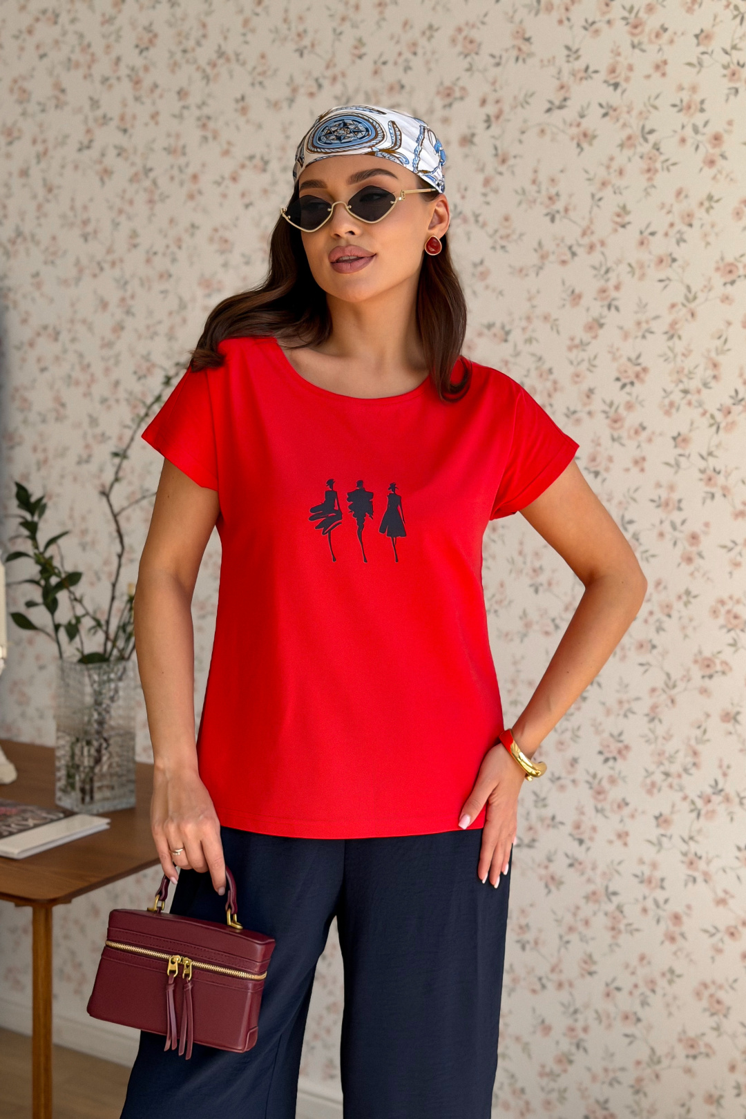Костюм DilanaVIP 2139-4 красный + синий
