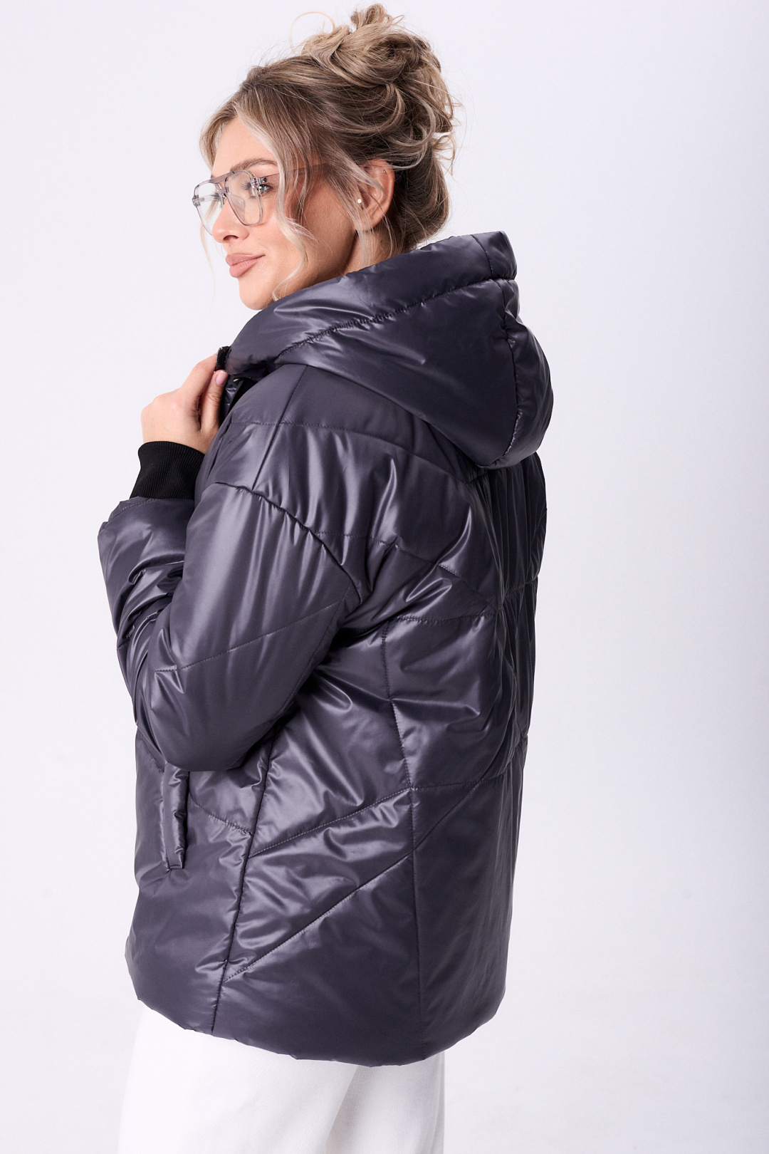 Куртка Diomant 1895 мокрый асфальт - фото 2