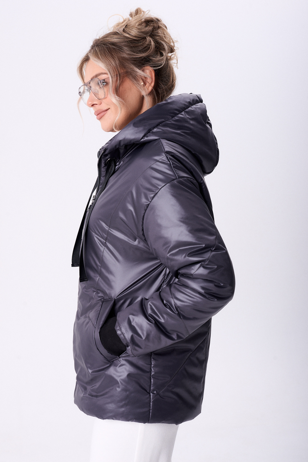 Куртка Diomant 1895 мокрый асфальт - фото 3