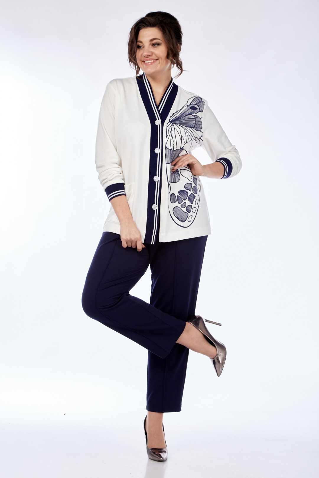 Костюм Diomant 1966 синий - фото 2