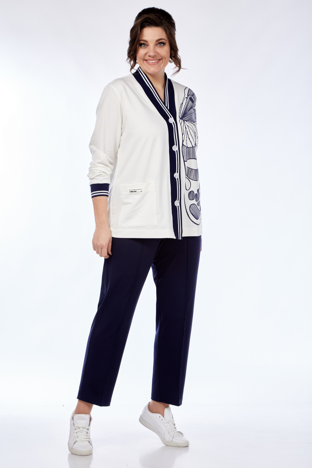 Костюм Diomant 1966 синий - фото 4