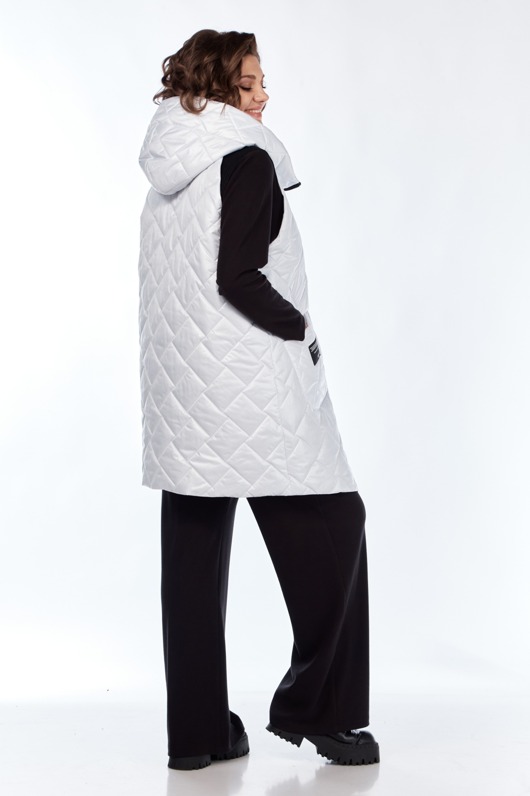 Костюм Diomant 1995 черно-белый - фото 3