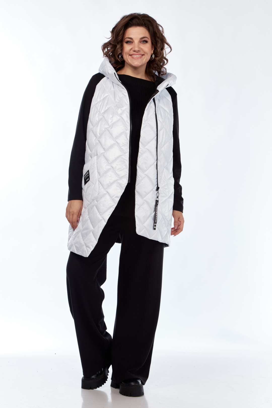 Костюм Diomant 1995 черно-белый - фото 5