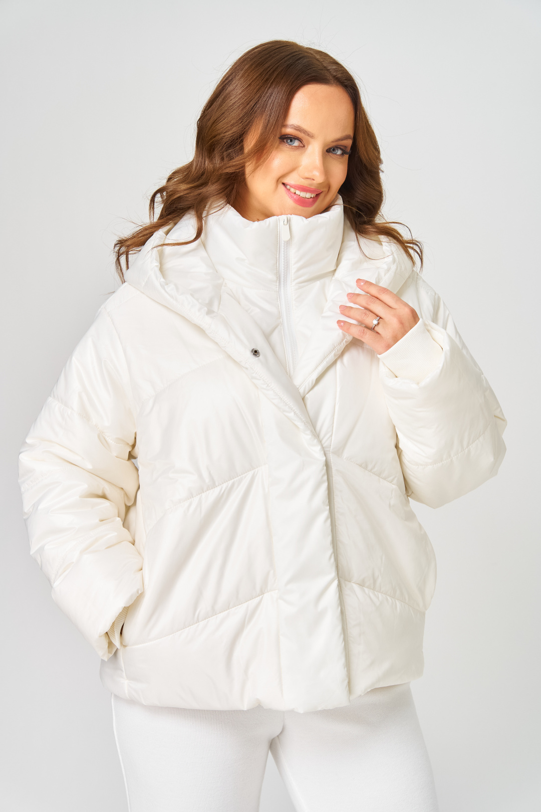 Куртка Diomant 2125 молочный - фото 1