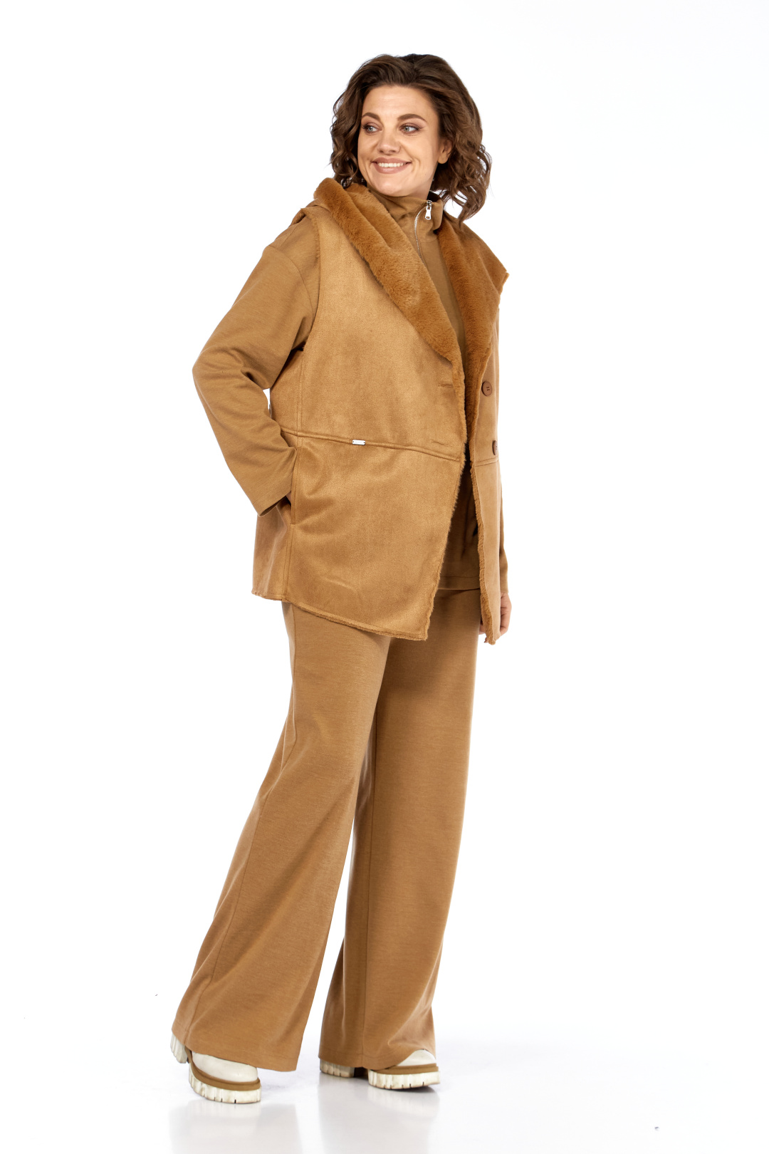 Костюм Diomant 2127 коричневый - фото 2