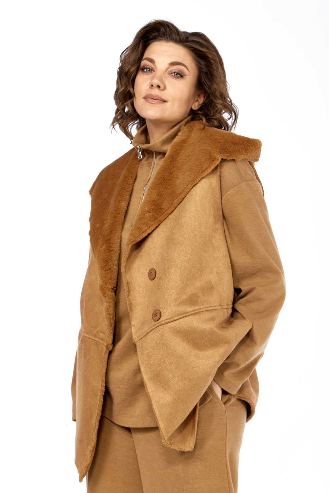 Костюм Diomant 2127 коричневый - фото 6