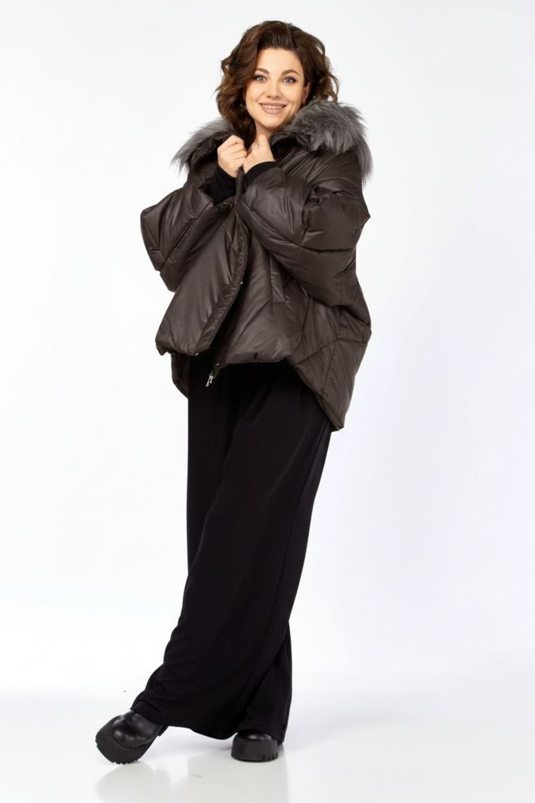 Куртка Diomant 2135 шоколад - фото 5