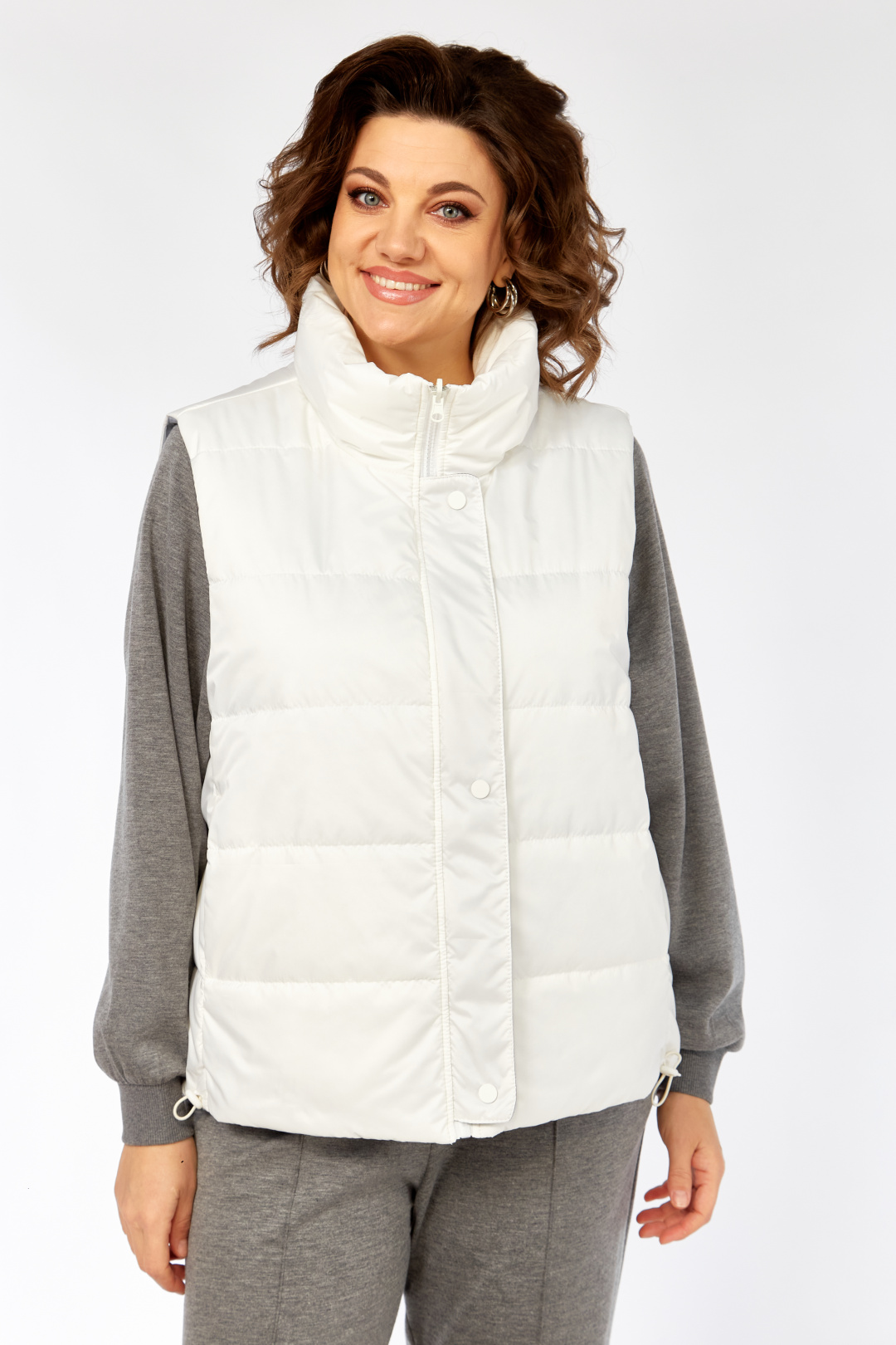 Жилет Diomant 2136 белый - фото 1