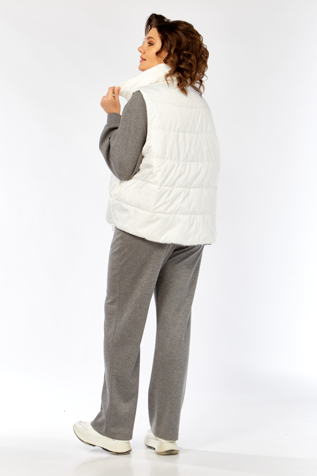 Жилет Diomant 2136 белый - фото 2