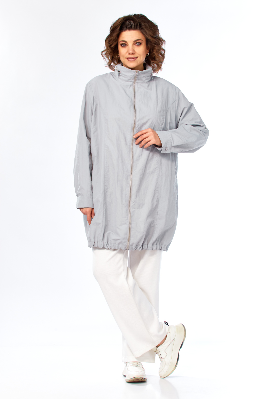 Парка Diomant 2140 серый