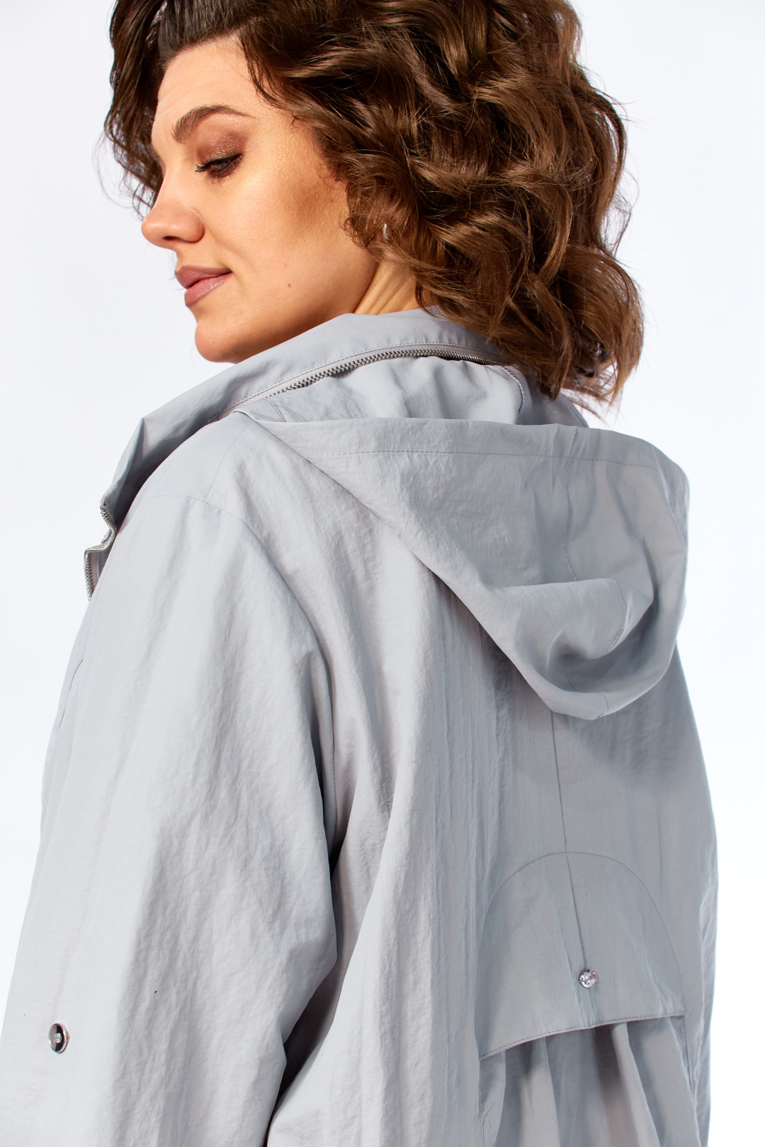 Парка Diomant 2140 серый