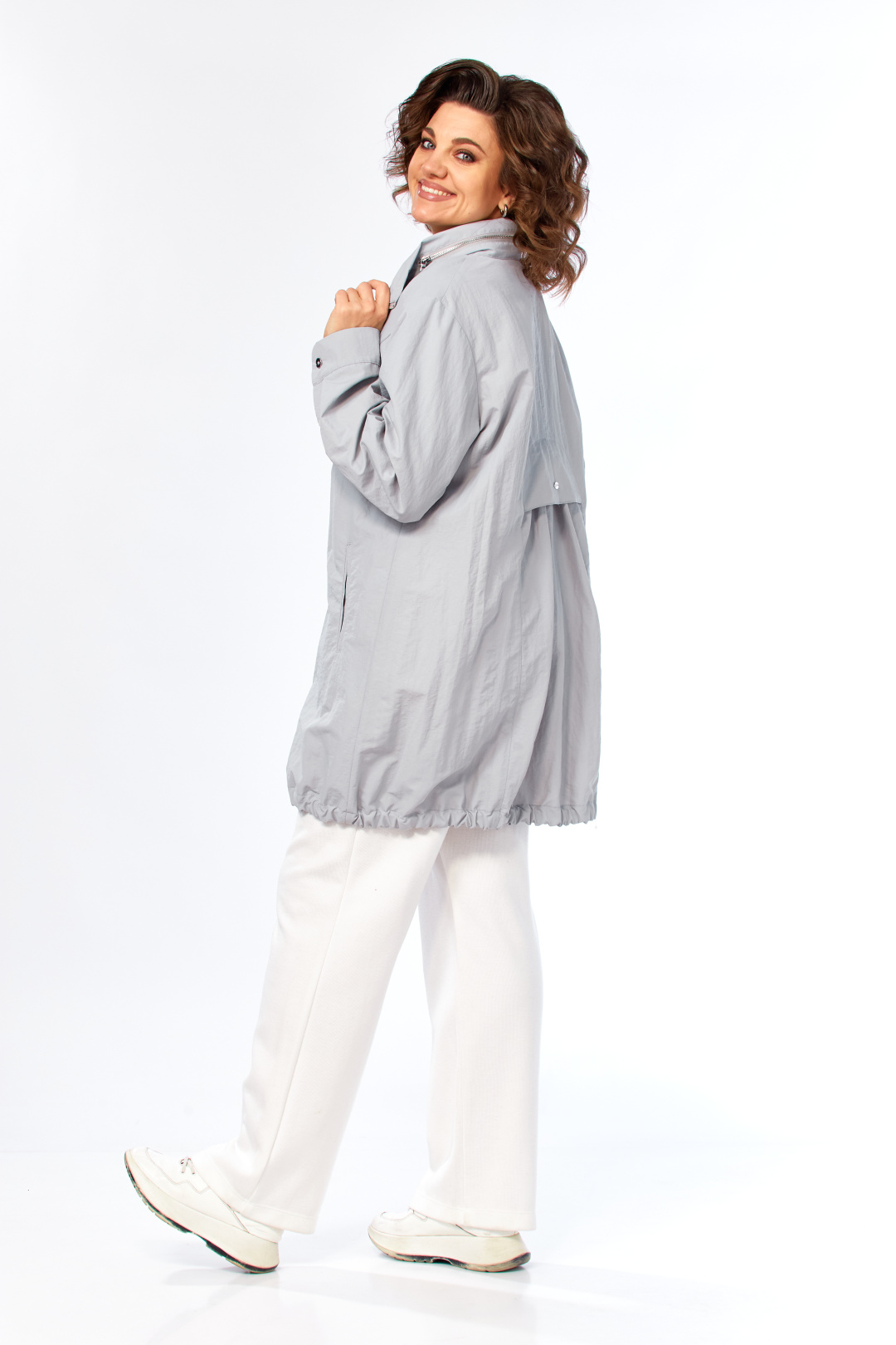 Парка Diomant 2140 серый