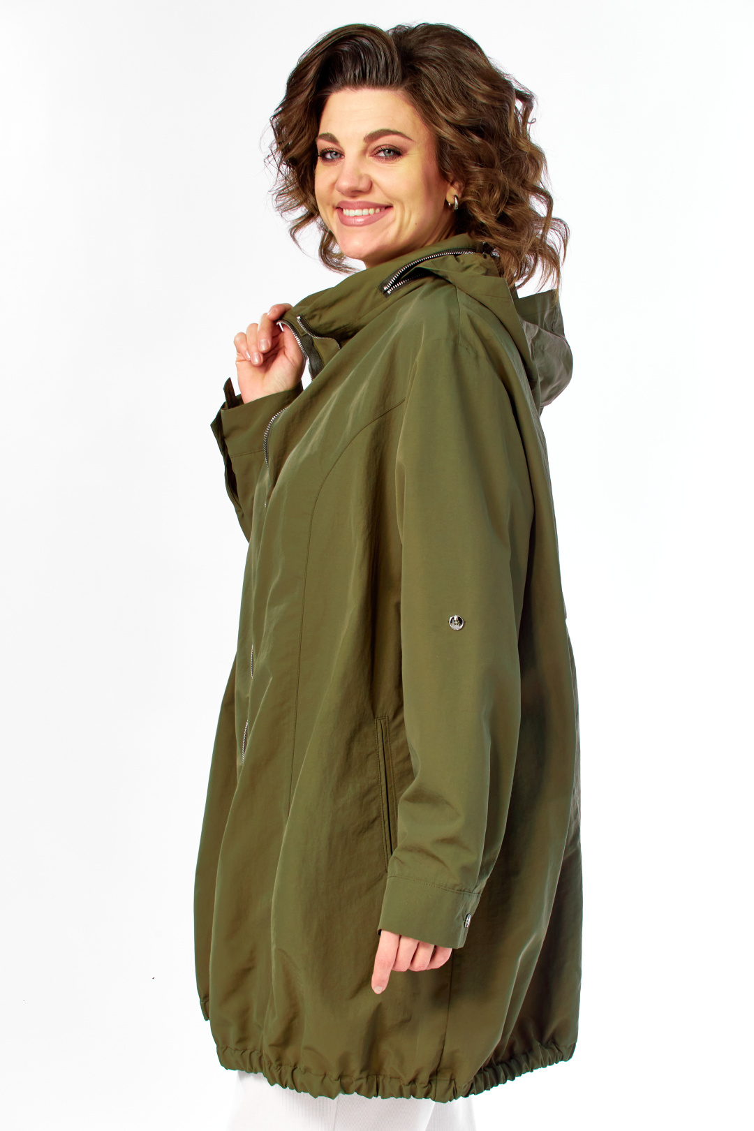 Парка Diomant 2140 хаки - фото 6