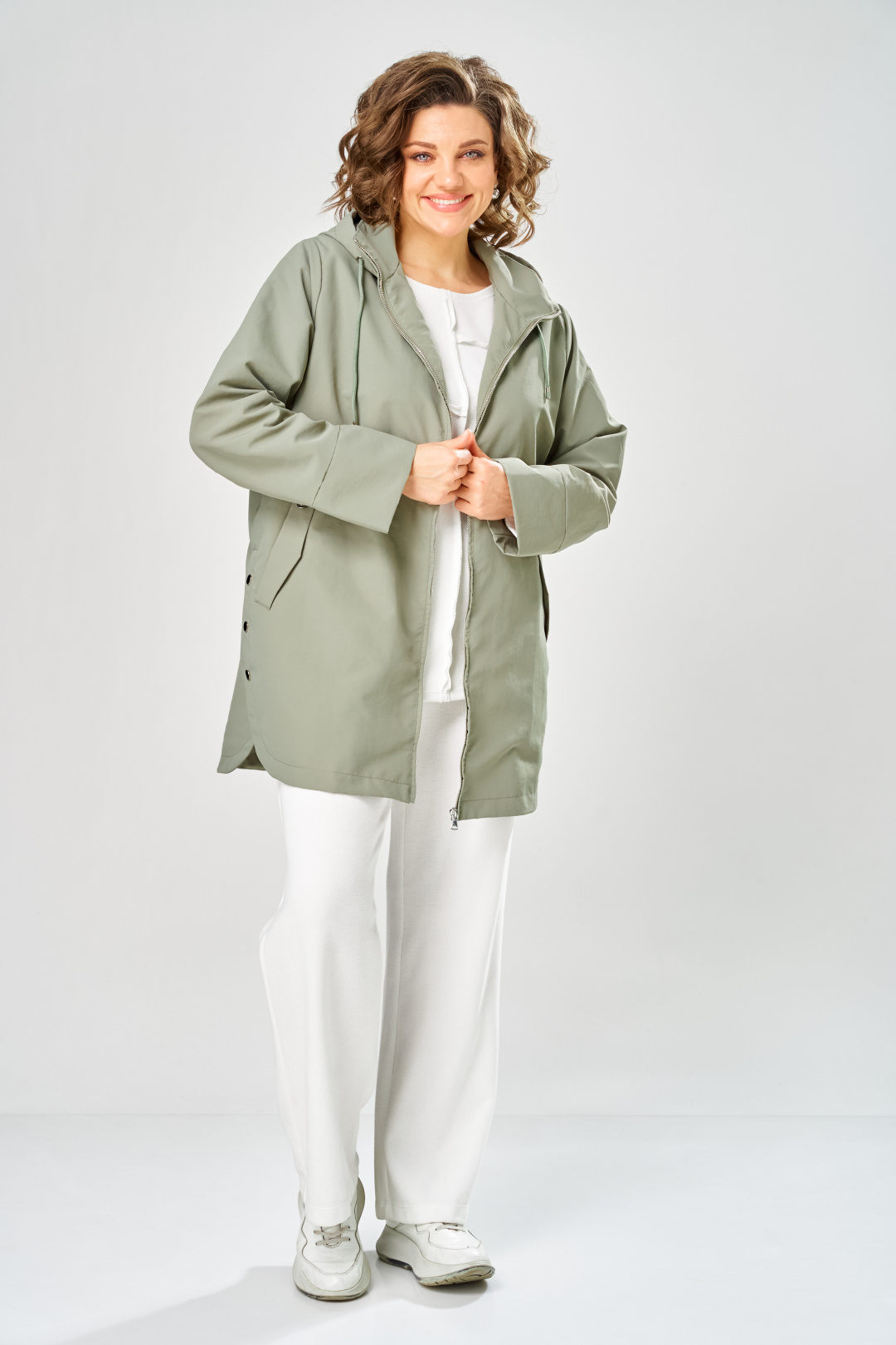 Куртка Diomant 2141 олива - фото 3