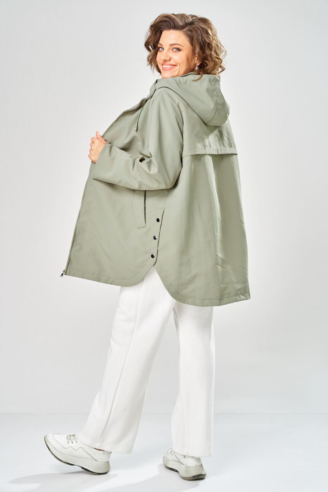 Куртка Diomant 2141 олива - фото 4