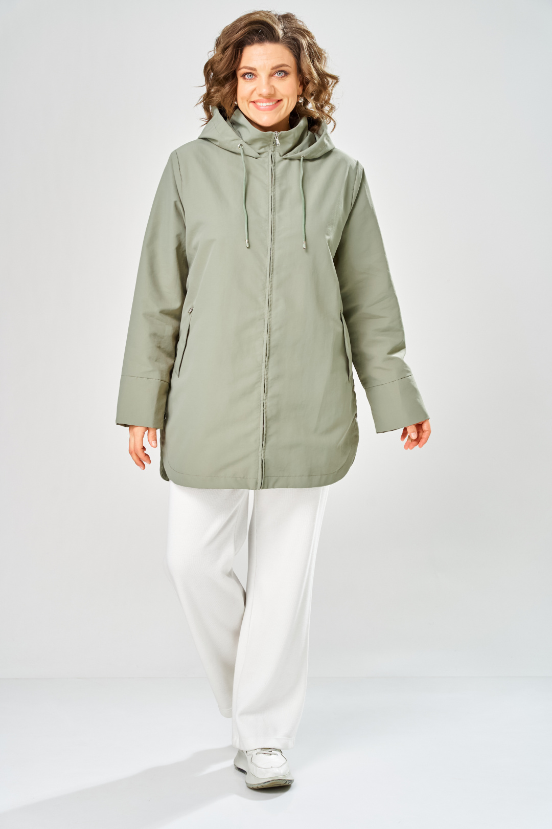 Куртка Diomant 2141 олива - фото 6