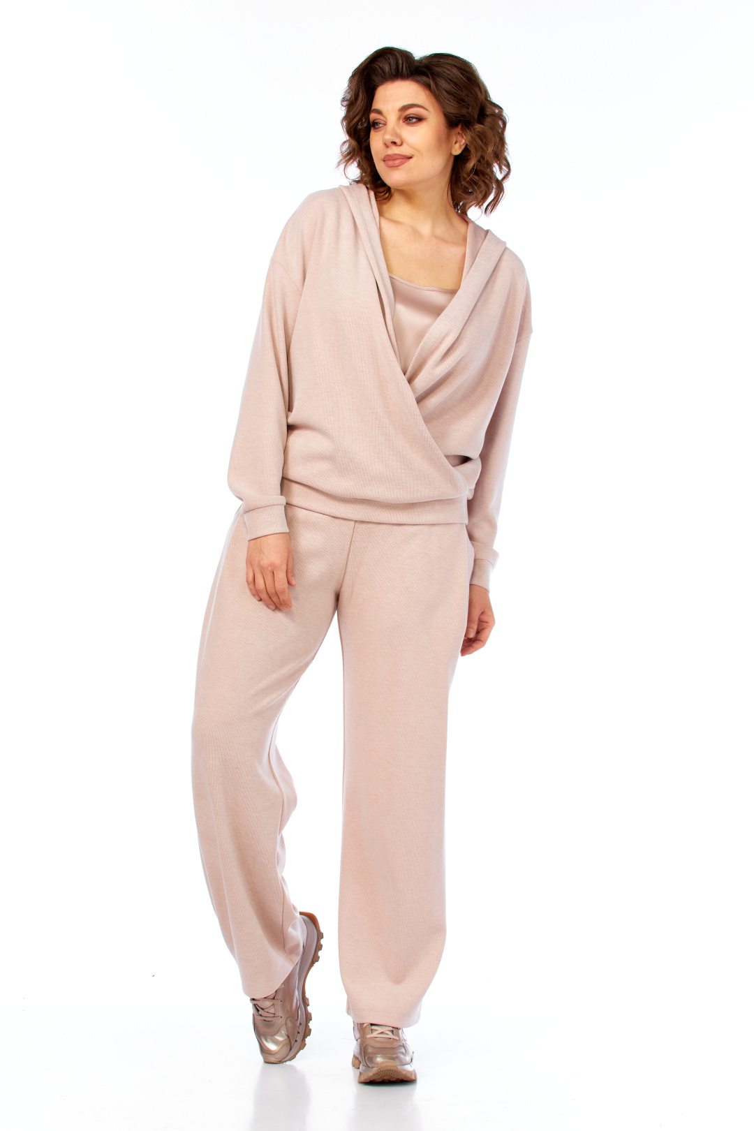 Костюм Diomant 2144 пудра - фото 3