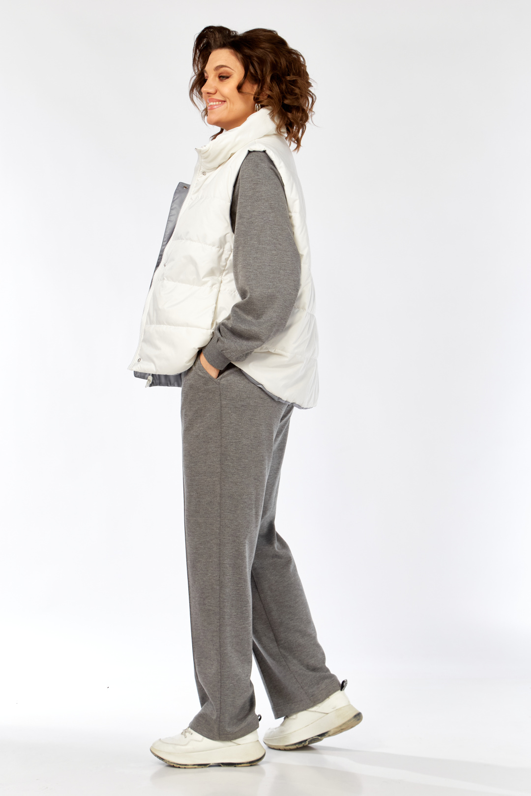 Костюм Diomant 2150 серый+белый