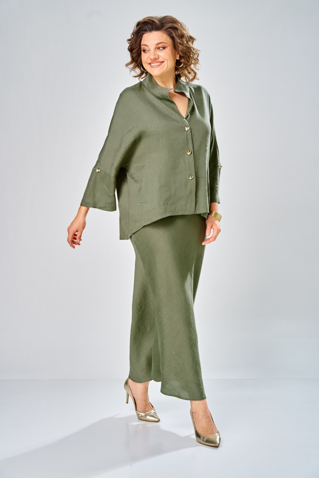 Костюм Diomant 2152 олива - фото 2