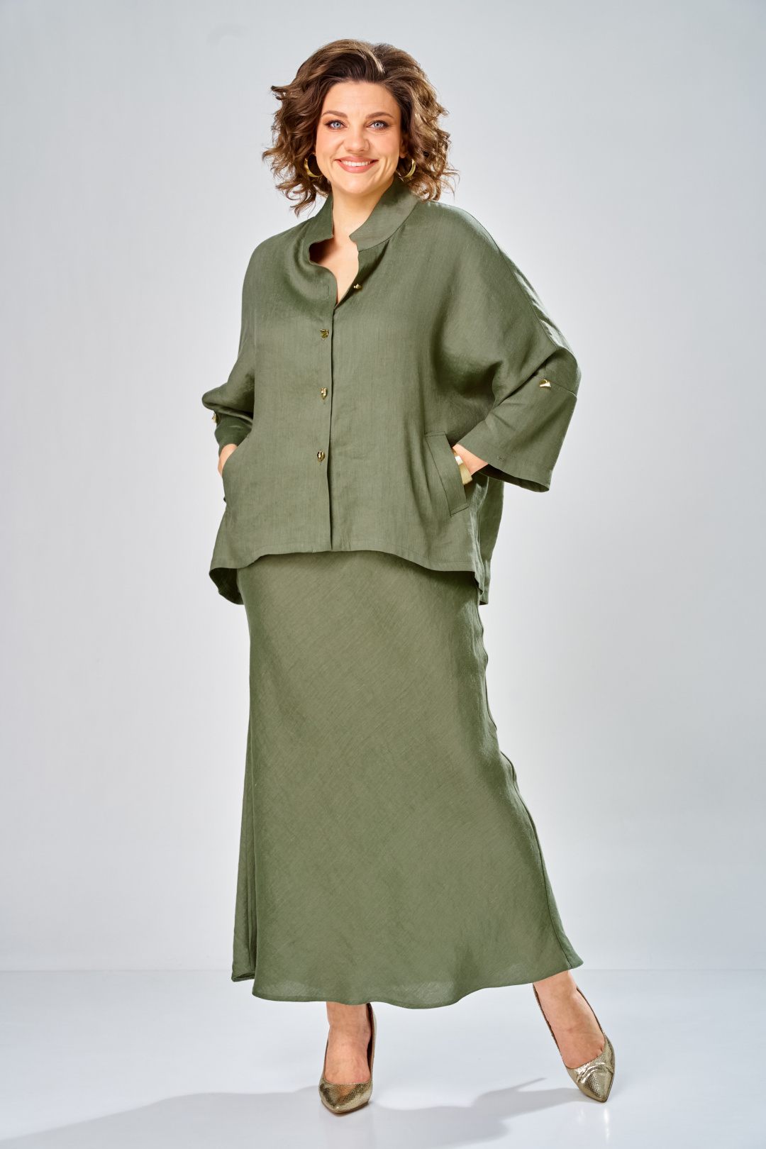 Костюм Diomant 2152 олива - фото 4