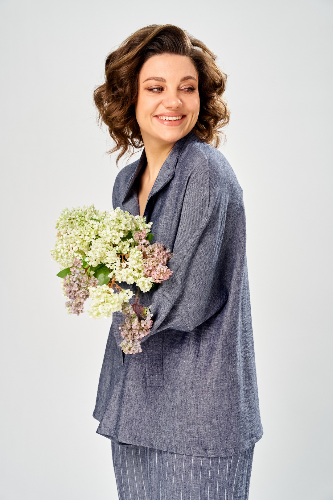 Костюм Diomant 2162 джинс - фото 5