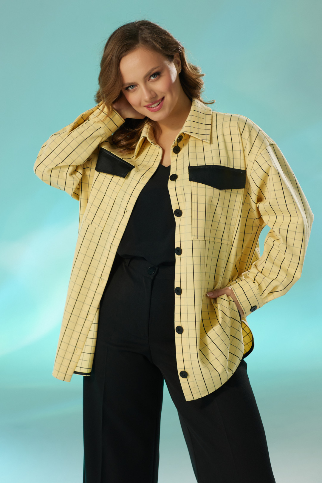 Брюки Elady 4244 черный - фото 4