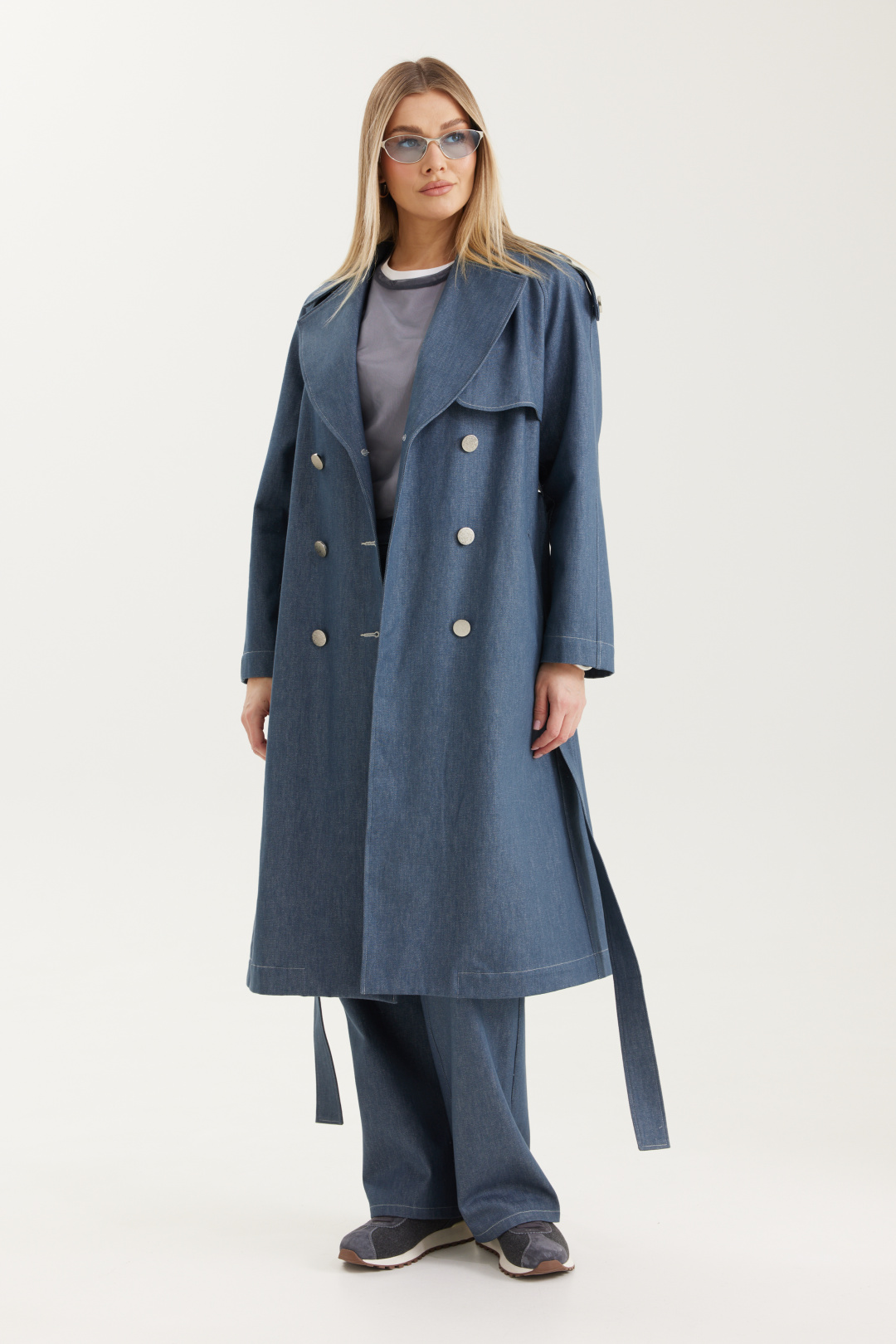 Плащ Elady 4710 синий