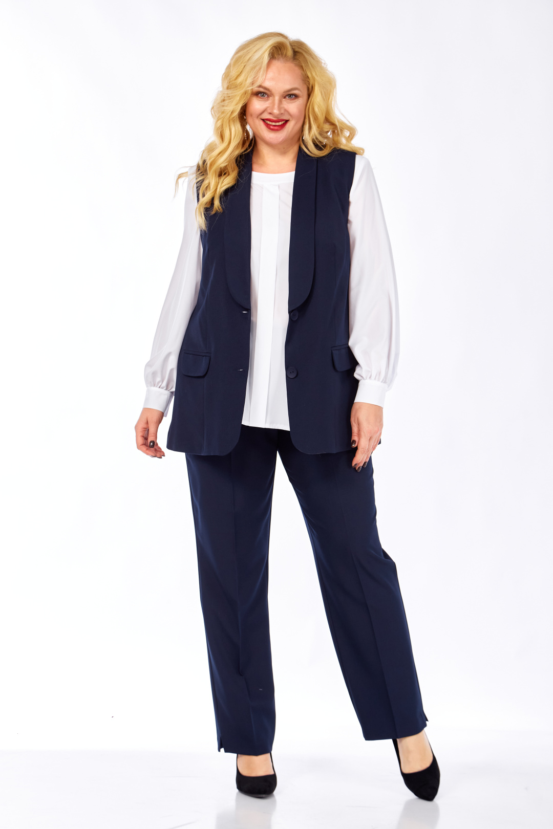 Костюм Элль-стиль 2132/5 темно-синий