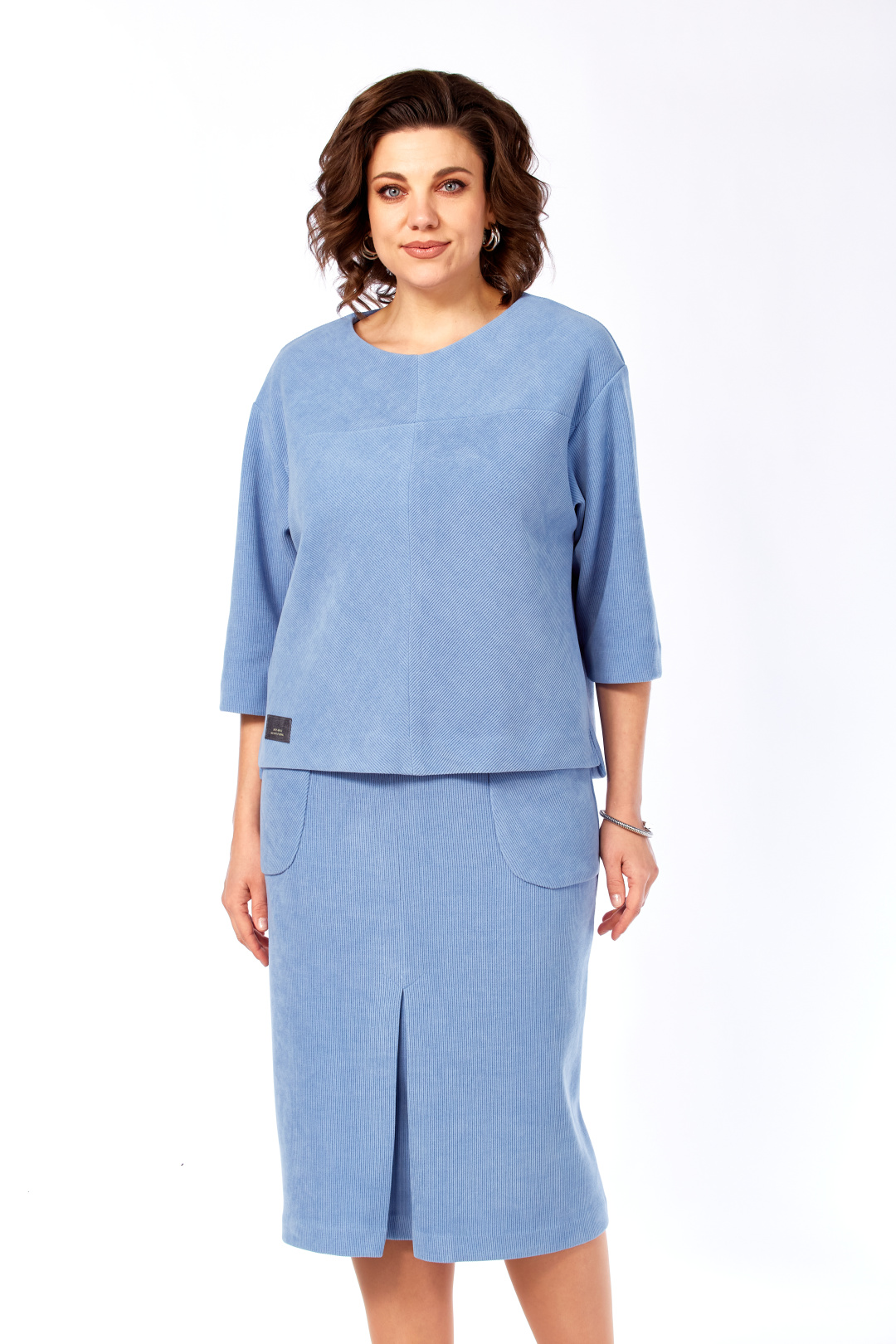 Костюм Элль-стиль 2141-3 голубой