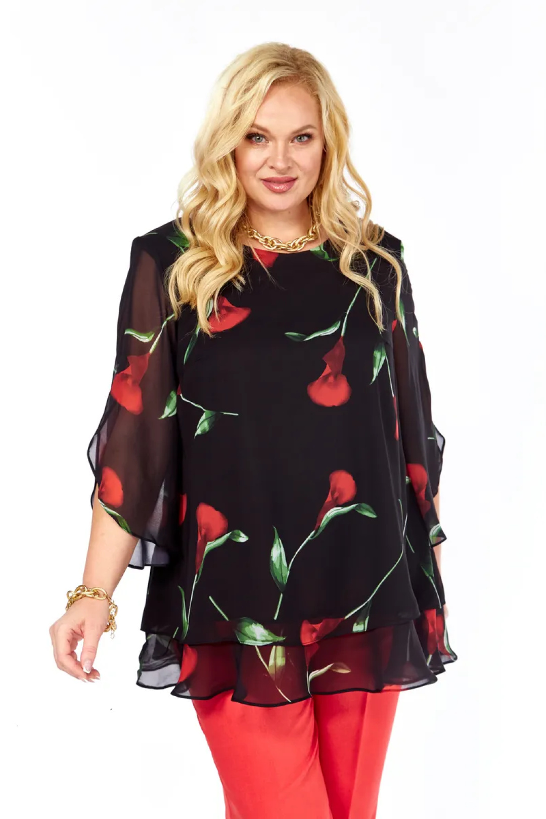 Блузка Элль-стиль 2213-11а - фото 1