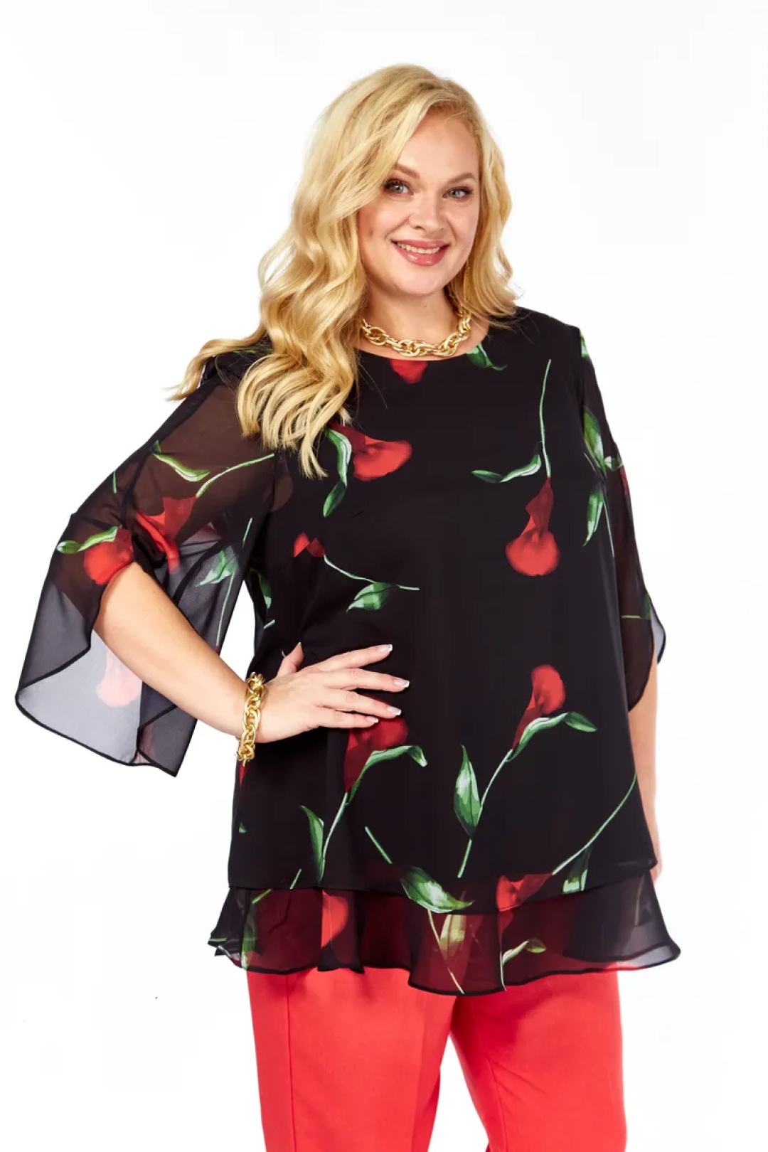 Блузка Элль-стиль 2213-11а - фото 4