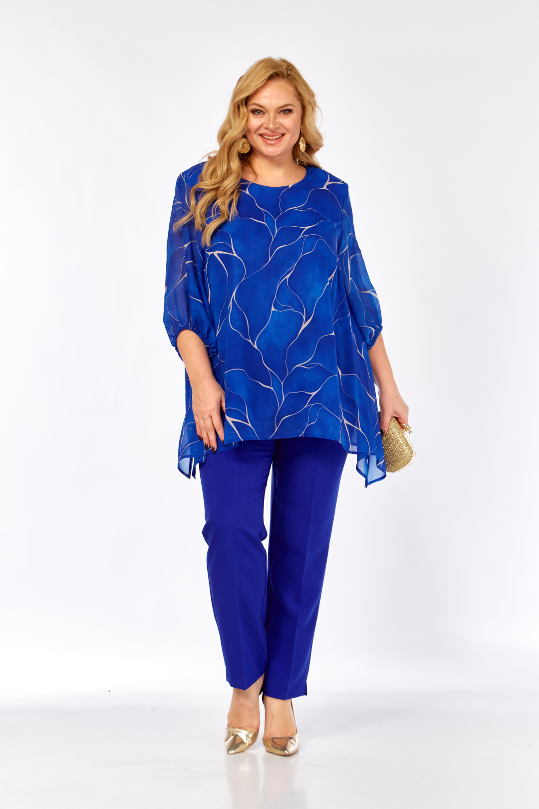 Костюм Элль-стиль 2263-15 василек - фото 4