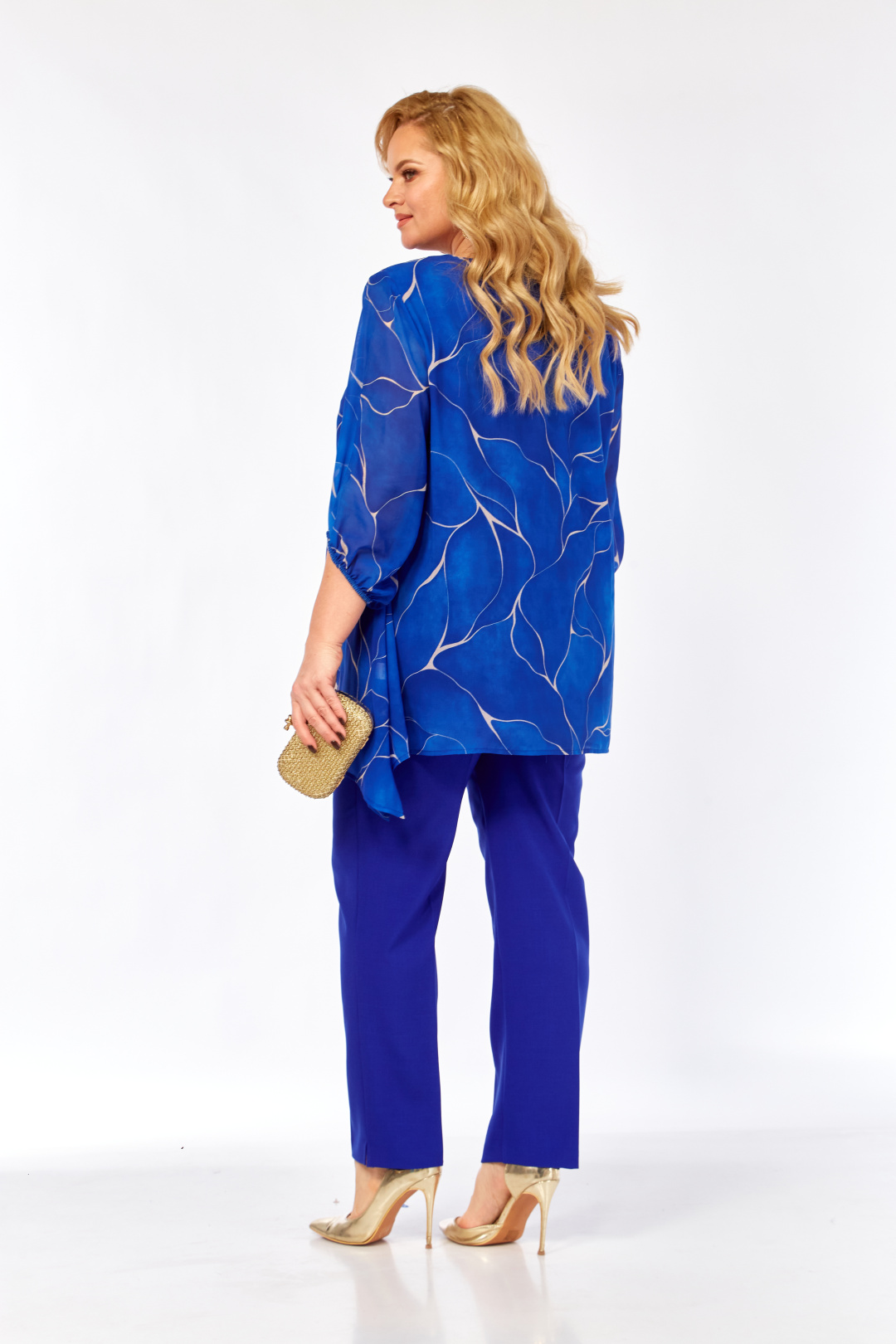 Блузка Элль-стиль 2263-15а василек