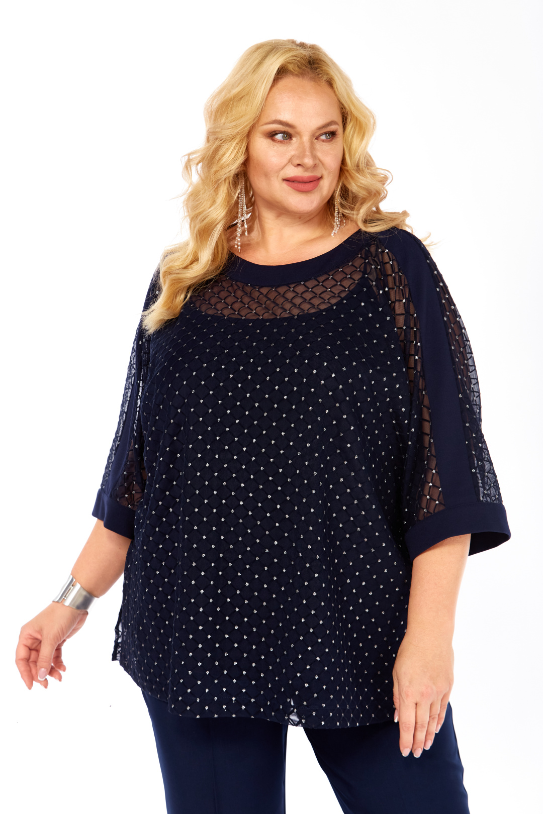 Костюм Элль-стиль 2420 темно-синий