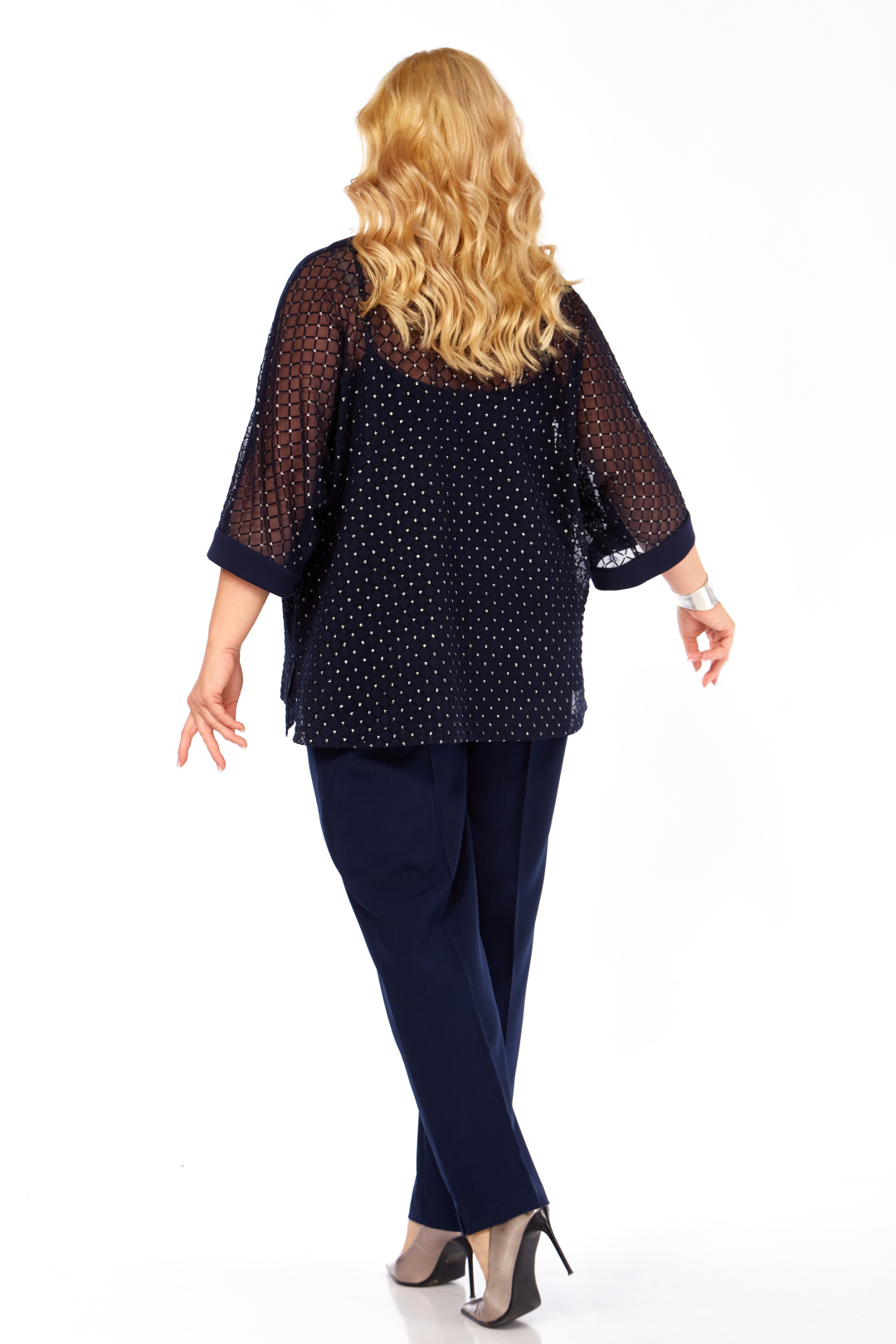 Костюм Элль-стиль 2420 темно-синий