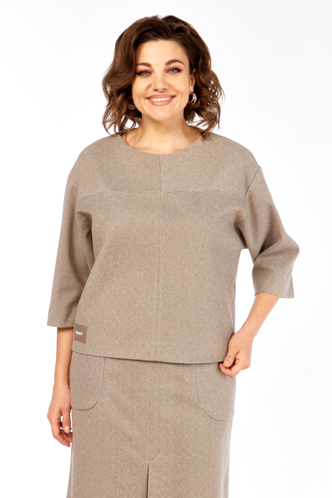 Костюм Элль-стиль 2441-2 кофе