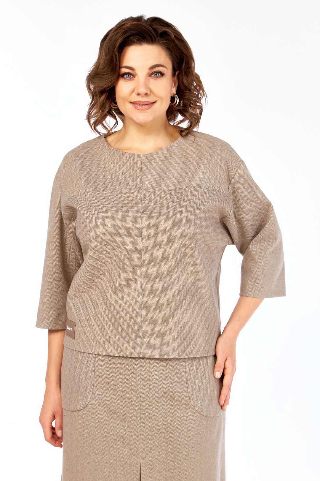 Костюм Элль-стиль 2441-2 кофе