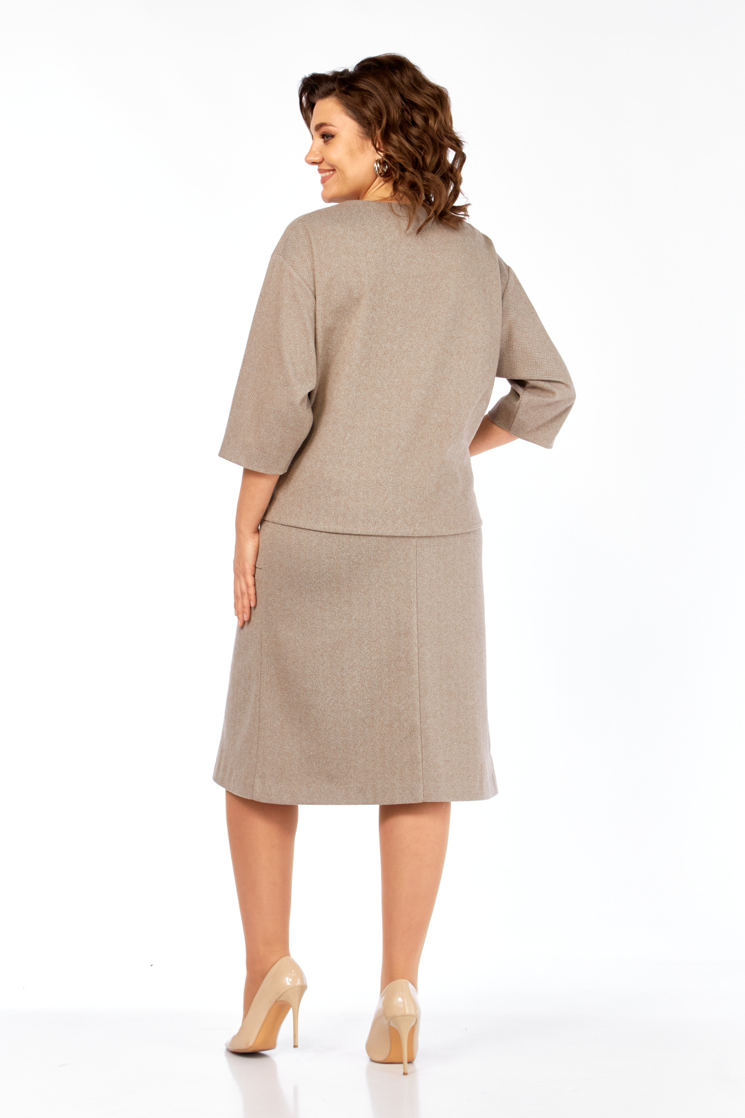 Костюм Элль-стиль 2441-2 кофе