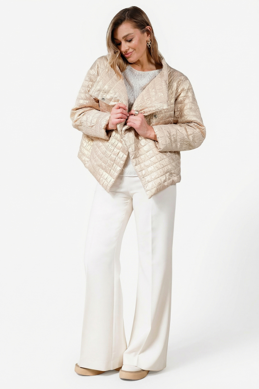 Брюки Erika 7012 белый - фото 1