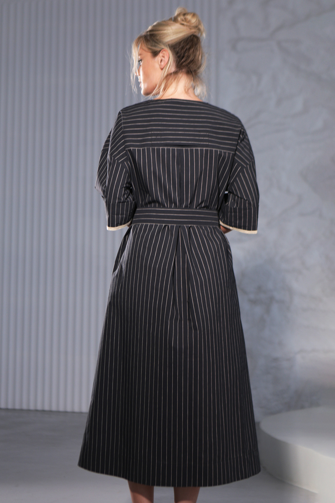 Платье Erika 7061-1 черный - фото 2