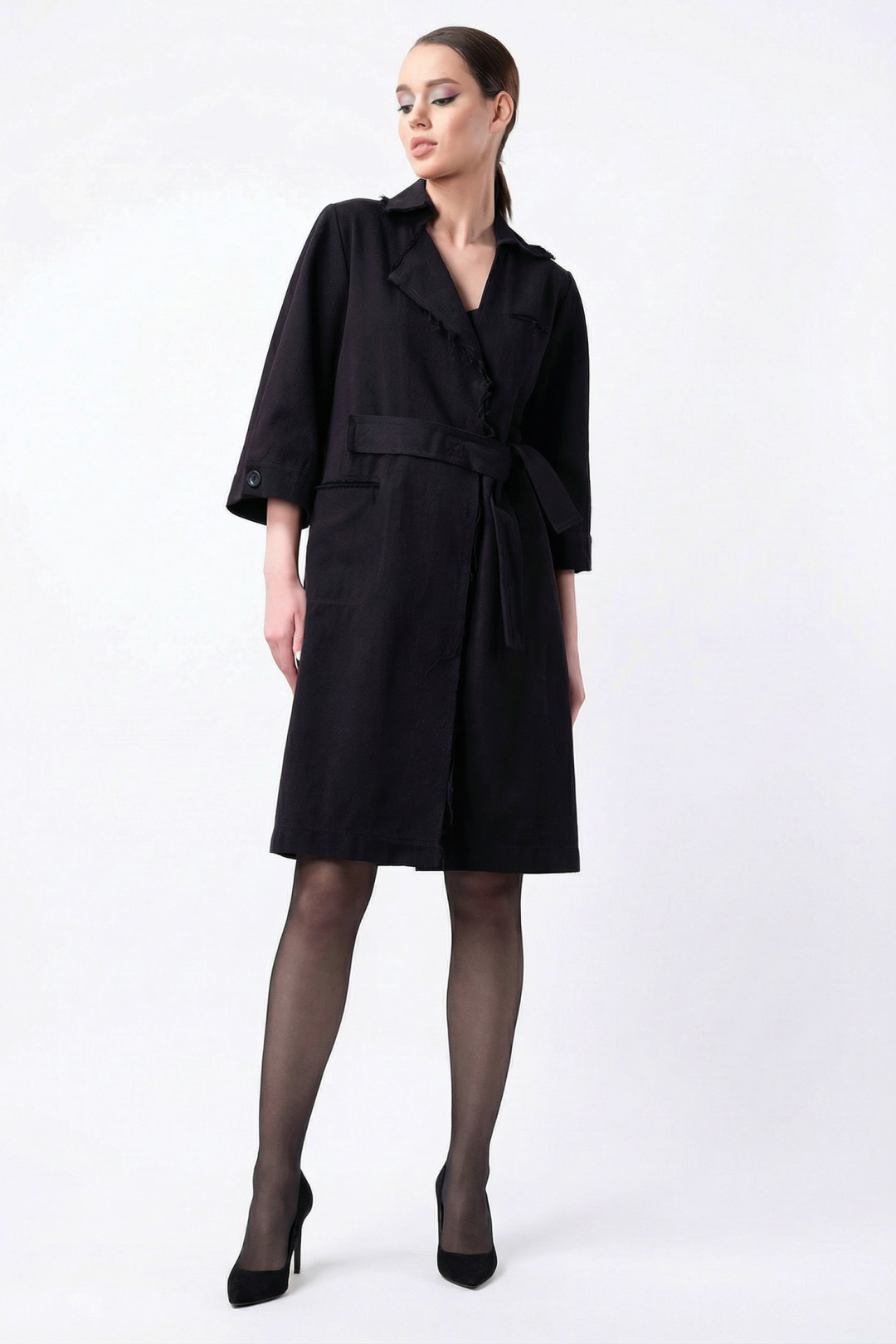 Платье Erika 7073 черный - фото 1