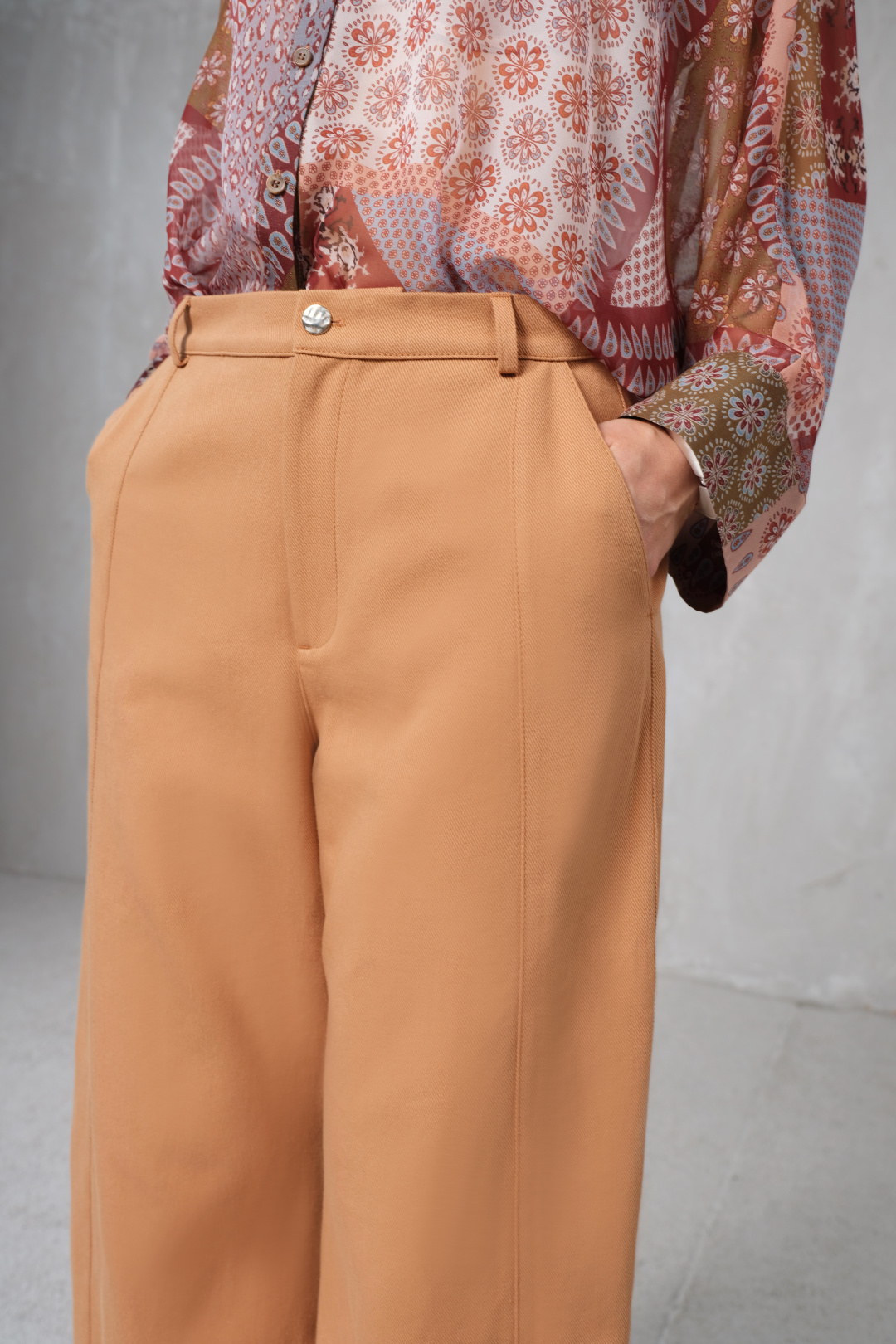 Блузка Erika 7100-2 коричневый