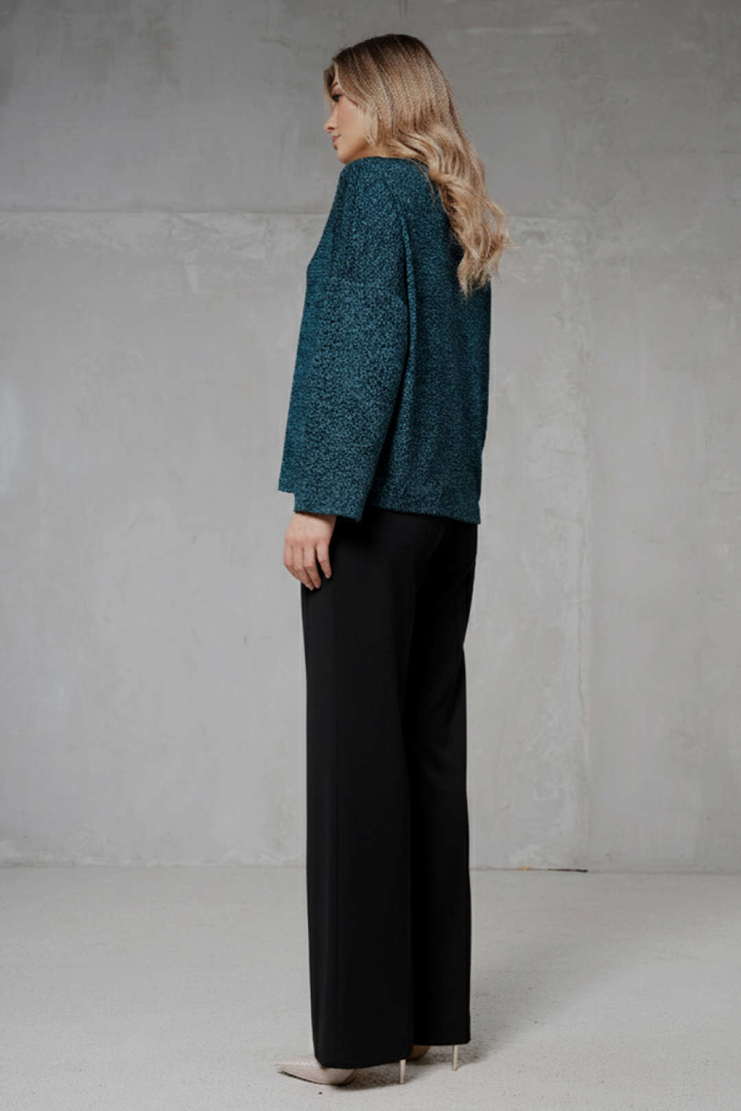 Джемпер Erika 7201-4 синий - фото 3