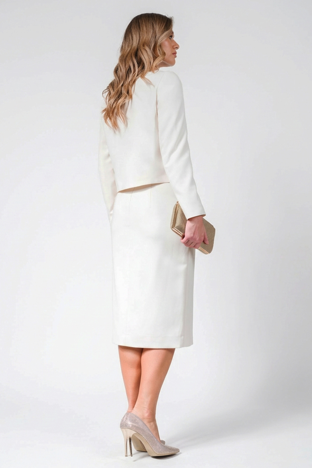 Юбка Erika 7212 белый - фото 4